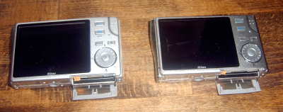 Cameras side by side